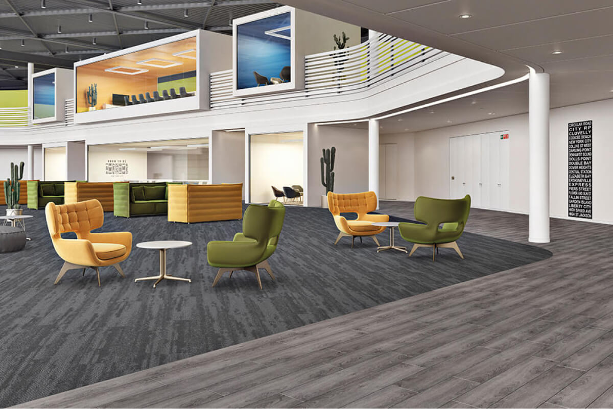 Carpete em Placa Belgotex Efecto