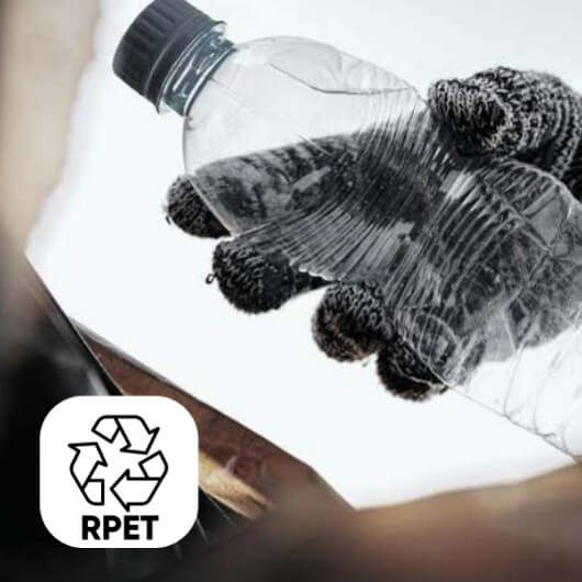 Eco-friendly: apoia o modo de vida sustentável com material reciclável em sua composição e 100% recicláveis